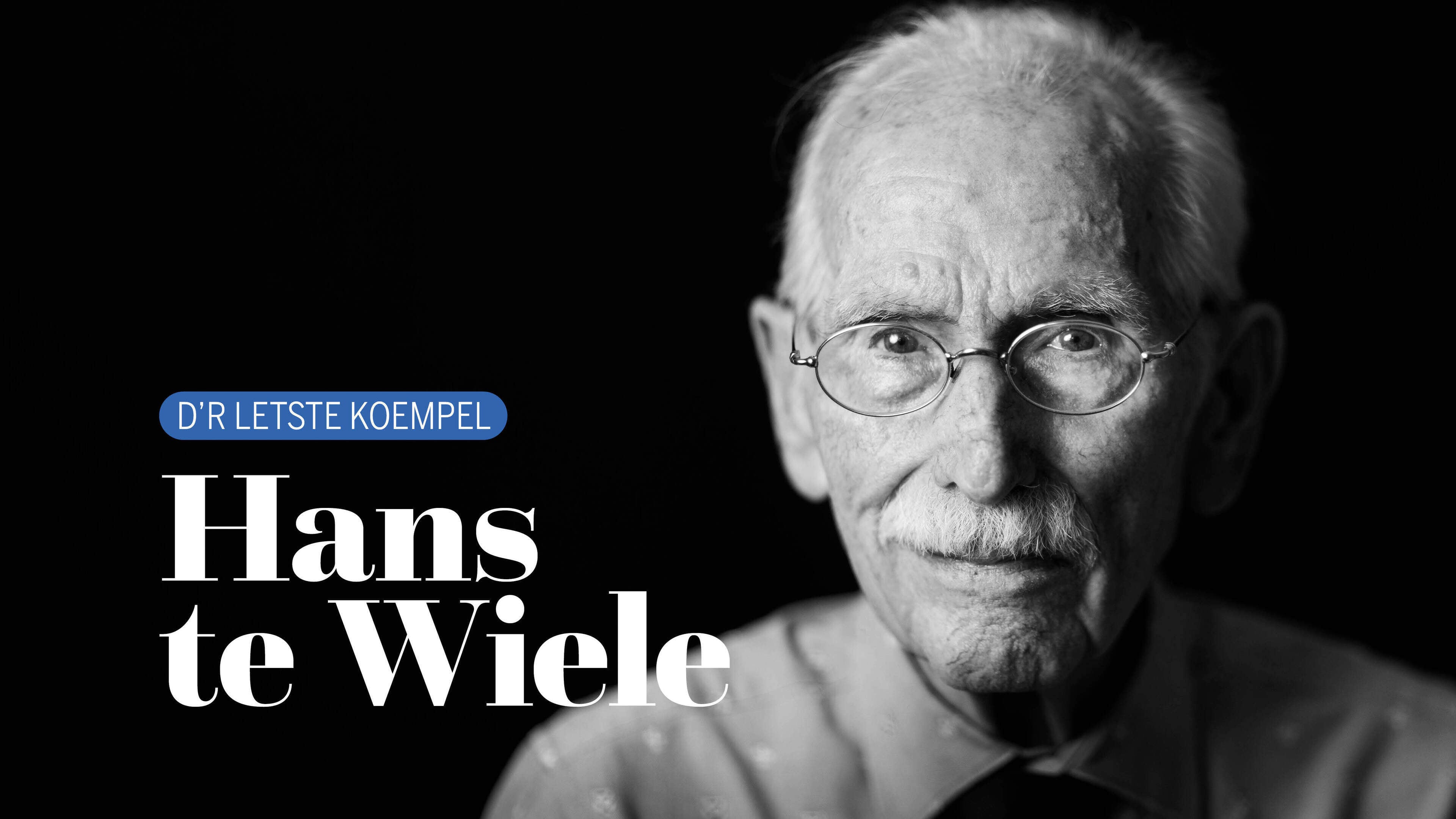 Nog één keer stapte Hans te Wiele pikzwart uit de liftkooi in